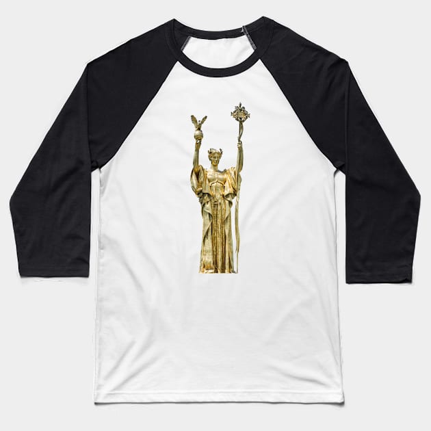 Chicago's Golden Lady Baseball T-Shirt by Enzwell